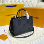 Louis Vuitton Onthego PM Tote Bag M45653 Black
